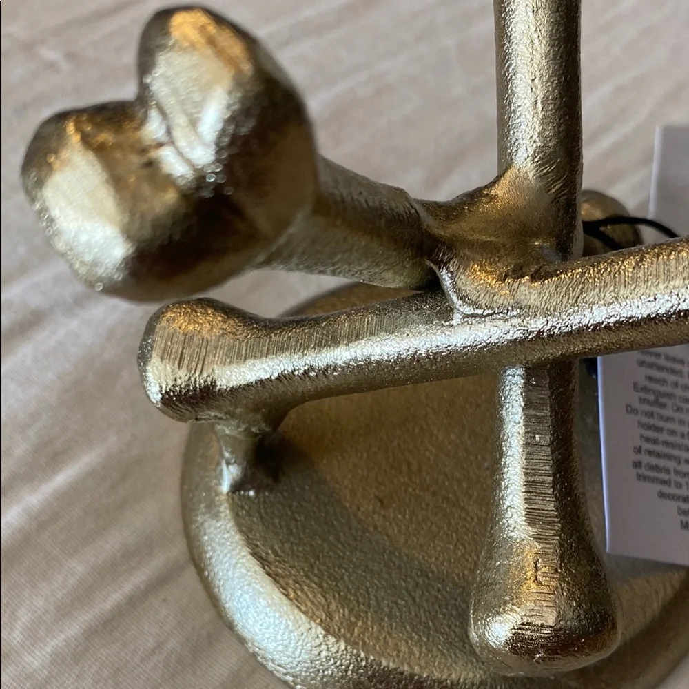 Dog bone Gold home Decor